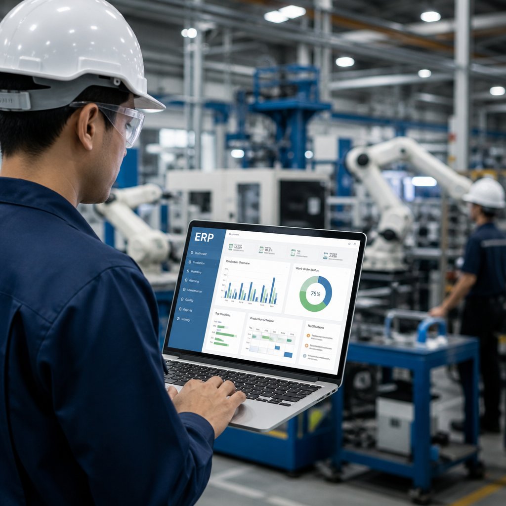 Tối ưu vận hành doanh nghiệp với quản lý sản xuất ERP