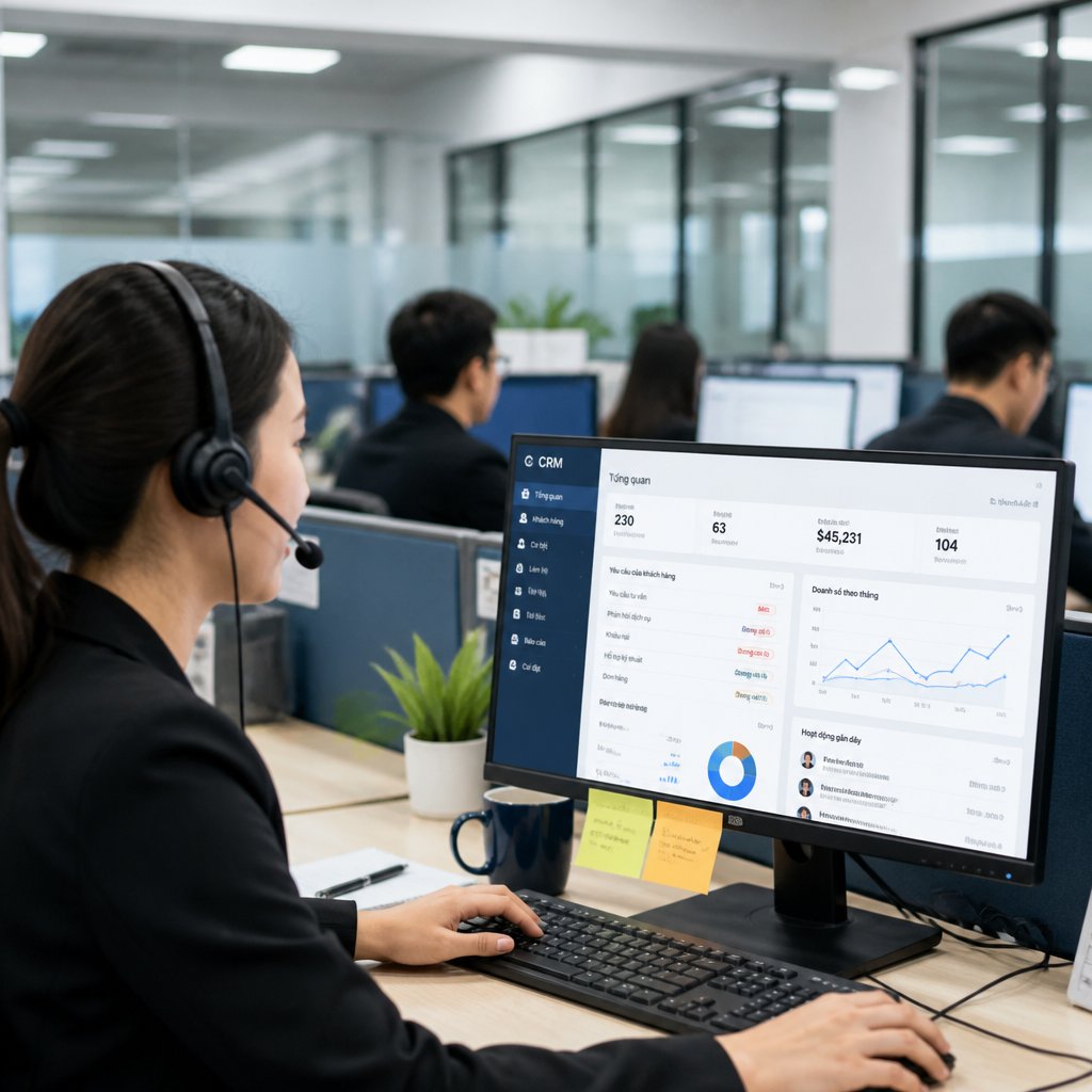 Cách ứng dụng quản trị chăm sóc khách hàng để kiểm soát công việc tốt hơn