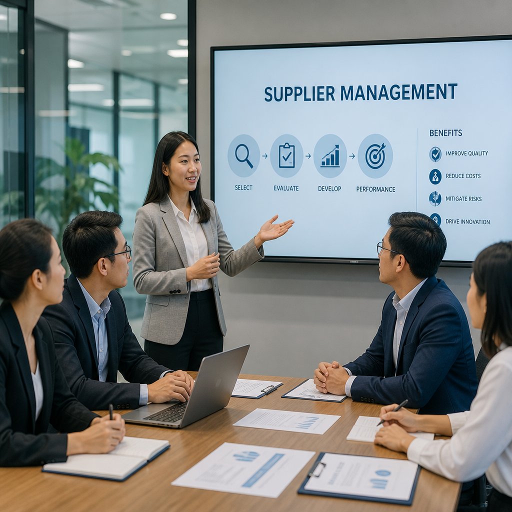 Quản trị nhà cung cấp Giải pháp cải thiện quy trình và nâng cao hiệu quả