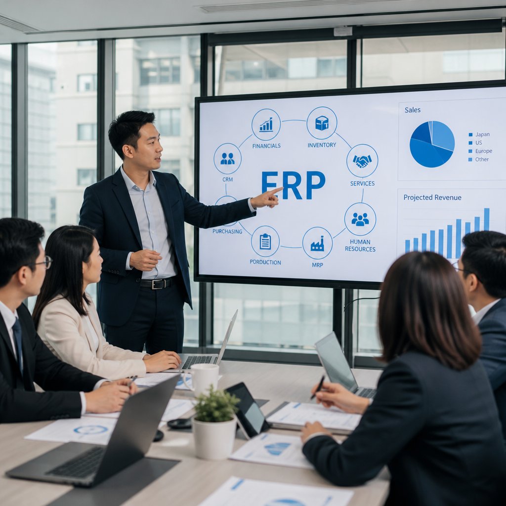 Kinh nghiệm lựa chọn và ứng dụng sử dụng ERP trong thực tế