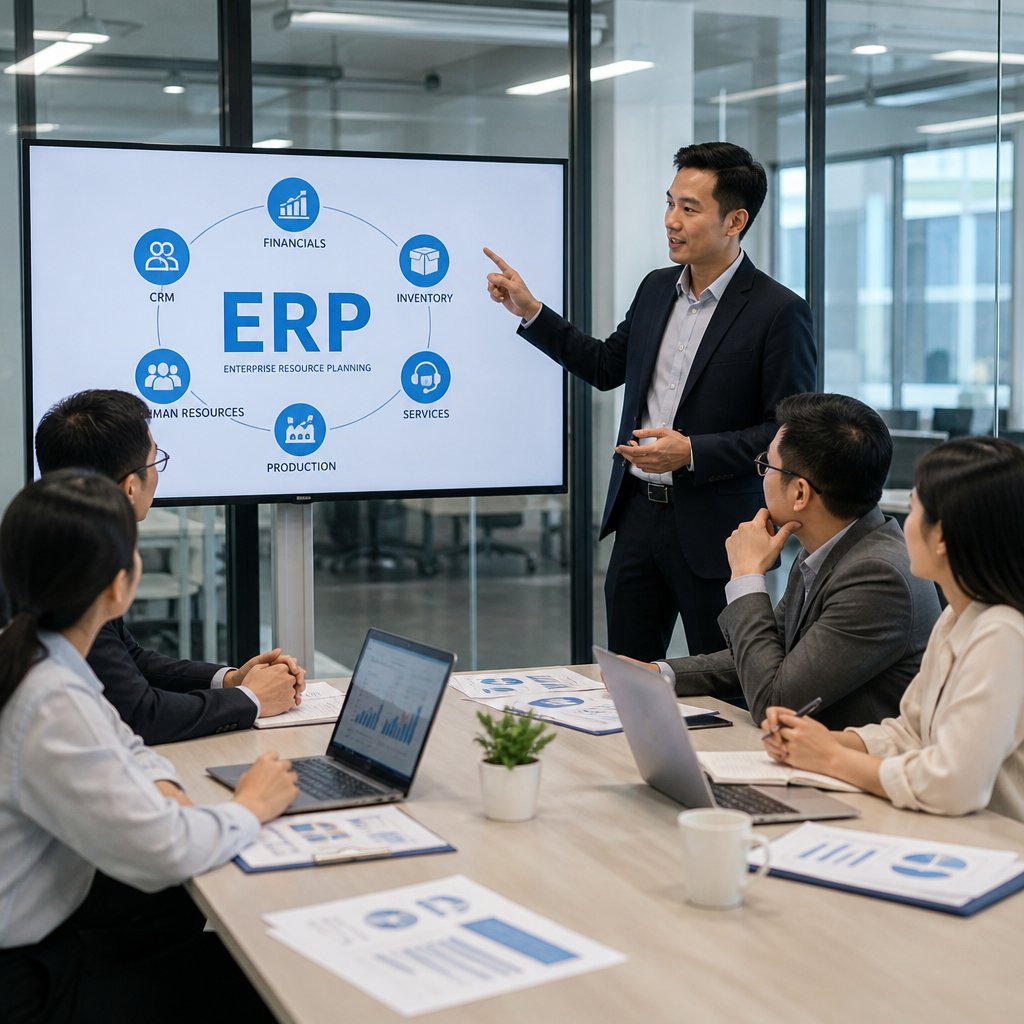 Kinh nghiệm lựa chọn và ứng dụng sử dụng ERP trong thực tế