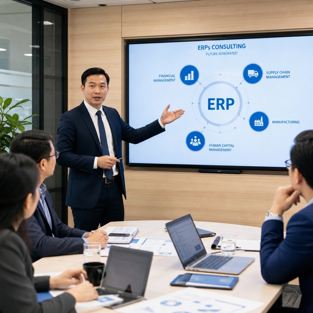 Tư vấn ERP trong thực tế Những yếu tố quyết định thành công