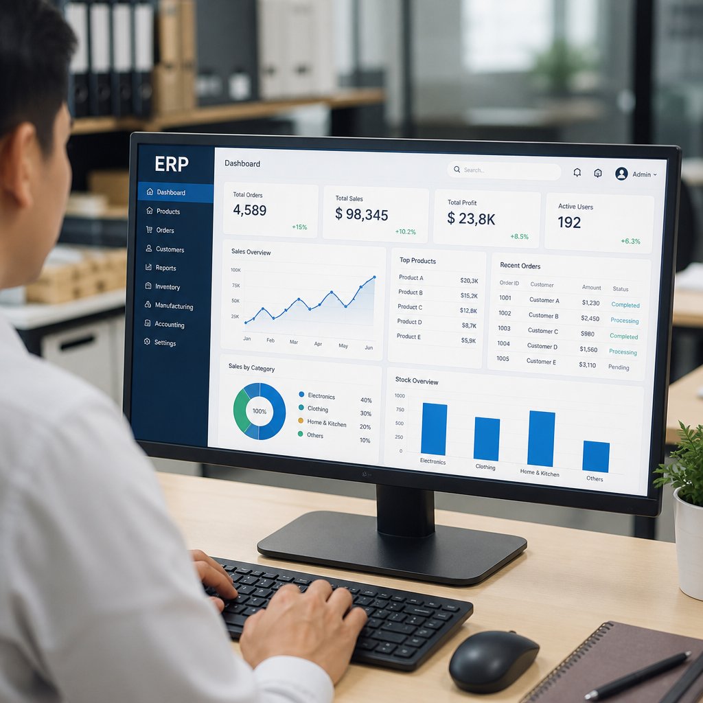 Tổng quan về ERP là gì Những kiến thức nền tảng cần biết