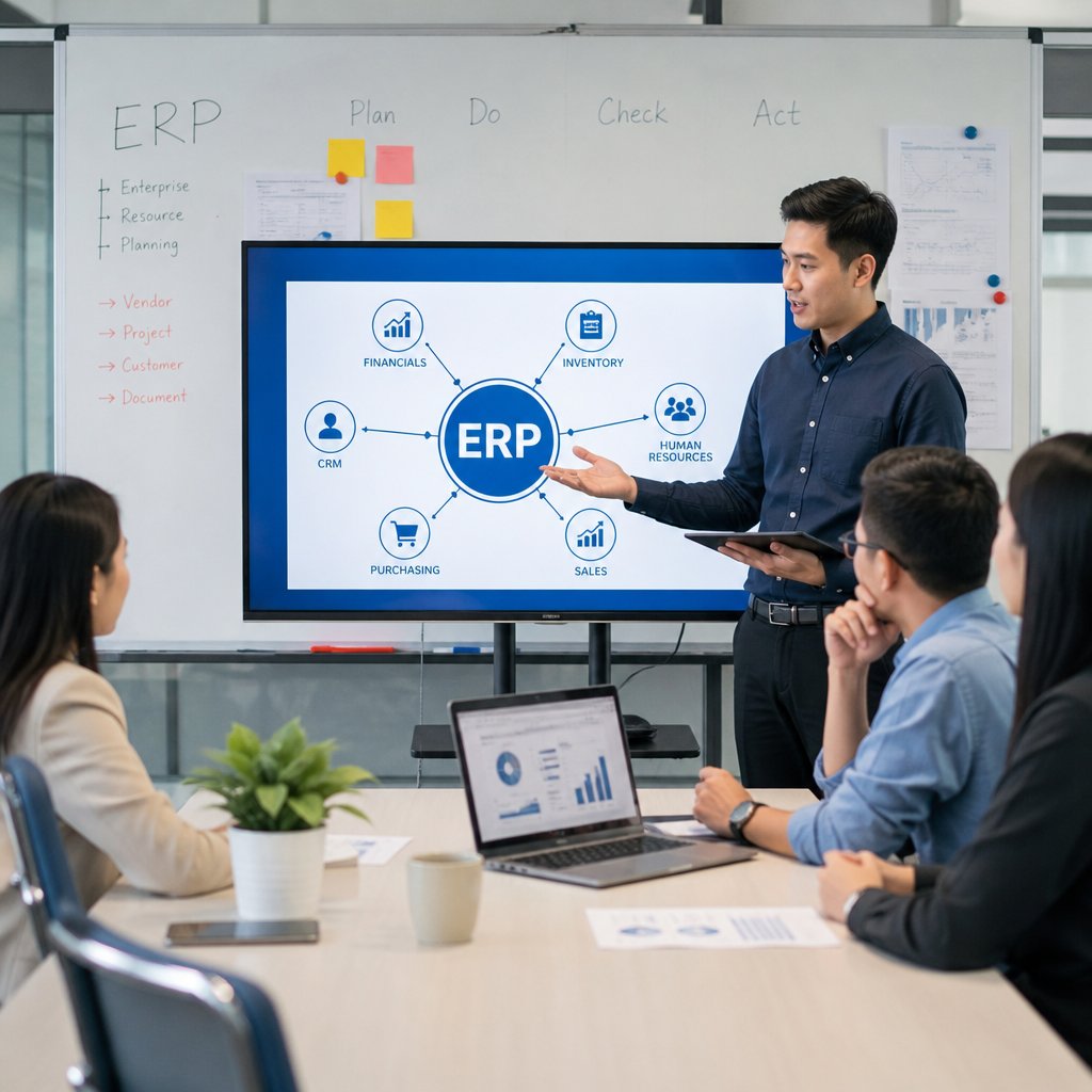 Phân tích ví dụ về ERP Vai trò và cách triển khai hiệu quả