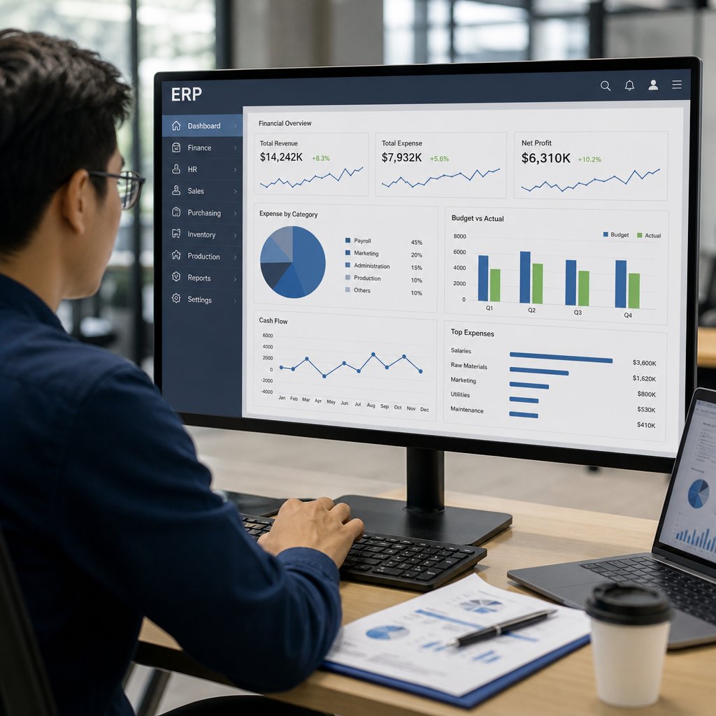 Xây dựng hệ thống ERP Quy trình chi phí và kinh nghiệm thực hiện