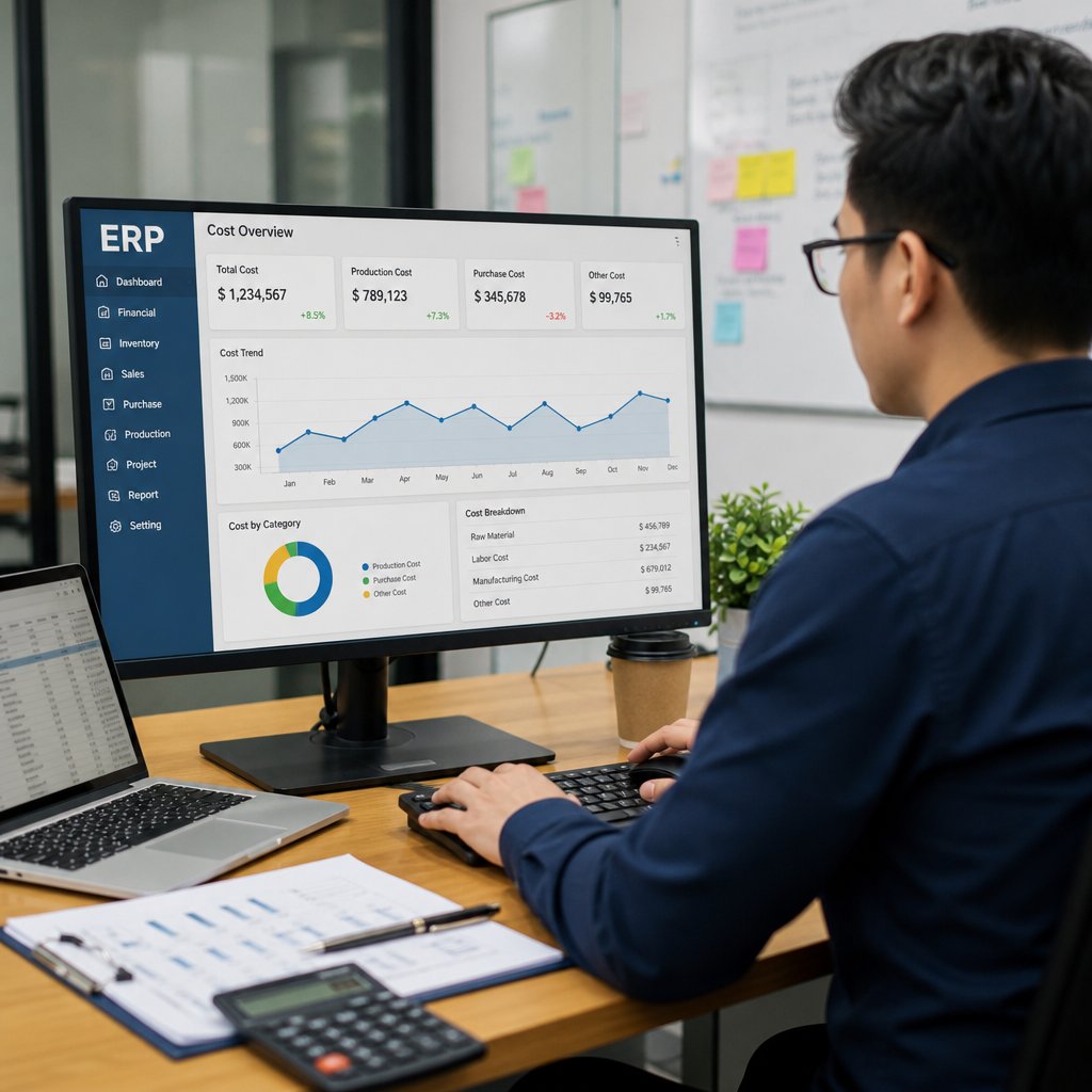 Xây dựng hệ thống ERP Quy trình chi phí và kinh nghiệm thực hiện