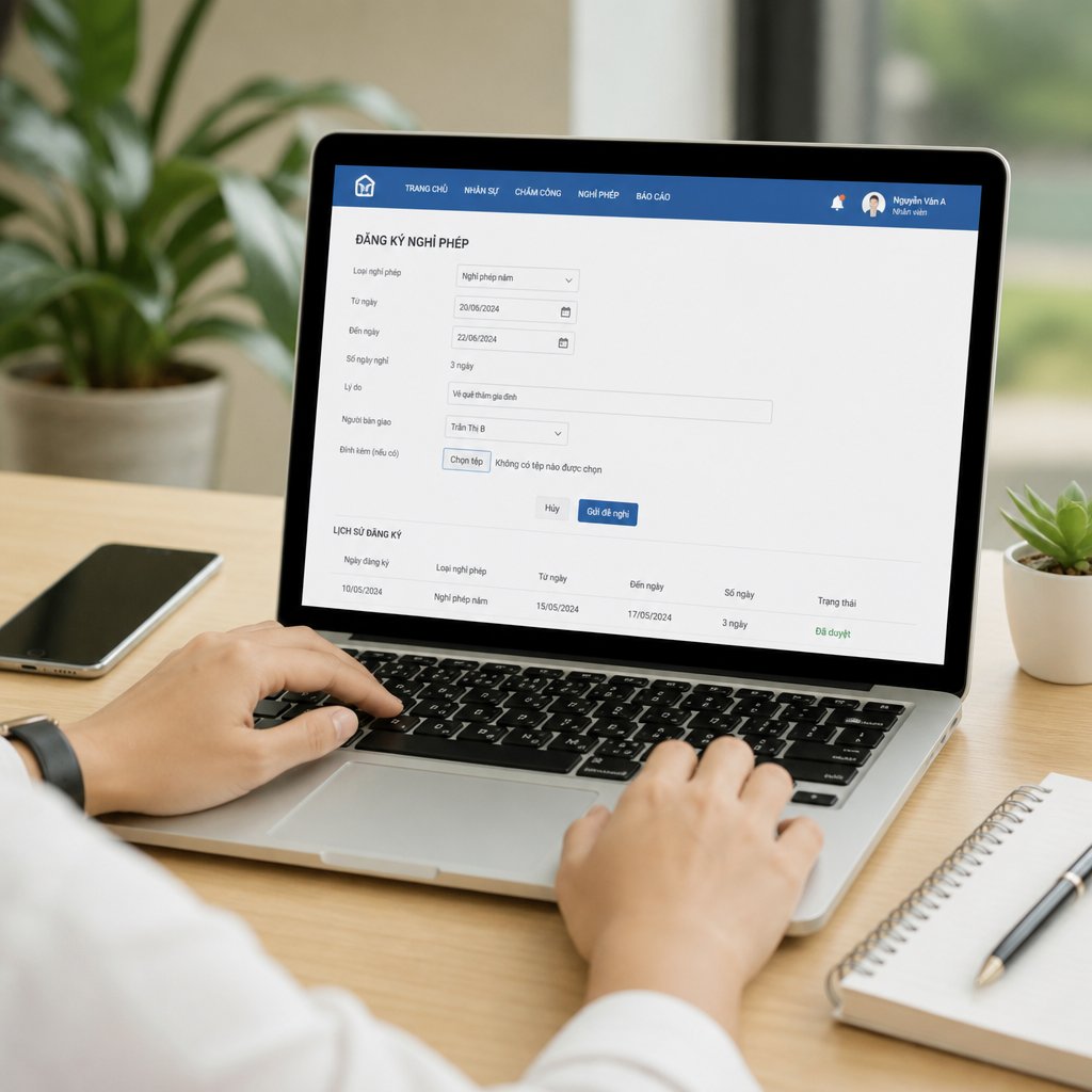 Kinh nghiệm lựa chọn và ứng dụng đăng ký nghỉ phép online trong thực tế