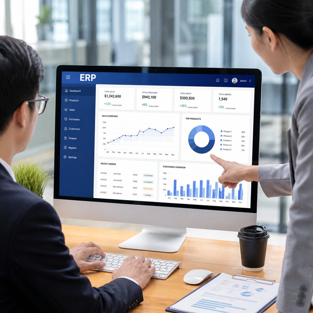 Đặc điểm của hệ thống ERP Những điểm nổi bật và giá trị đối với doanh nghiệp