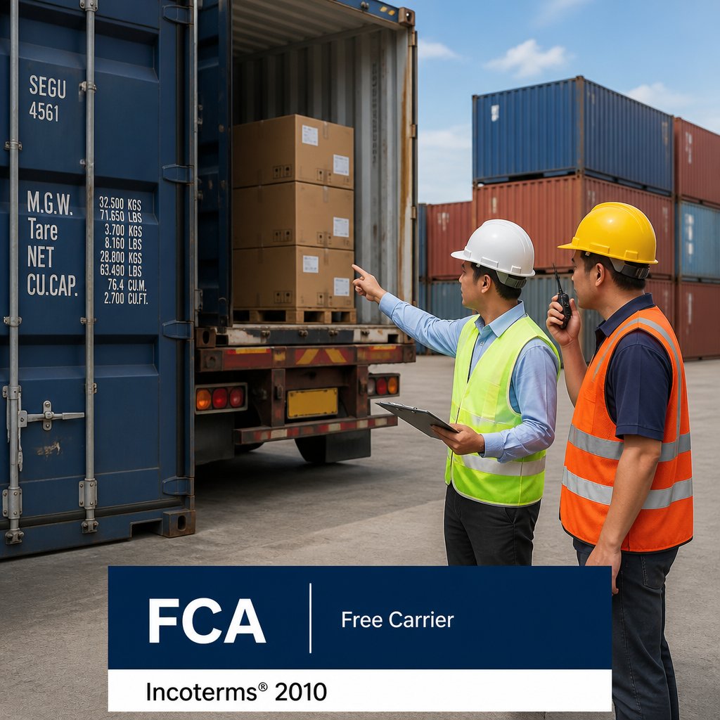 Incoterm 2010 fca và những điểm doanh nghiệp cần nắm rõ