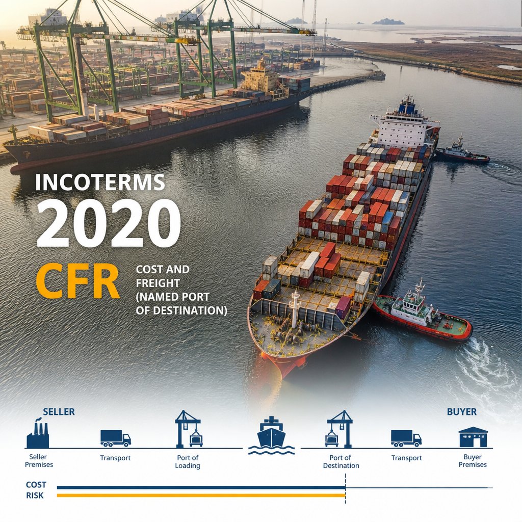 Incoterm 2020 cfr và những điểm doanh nghiệp cần nắm rõ