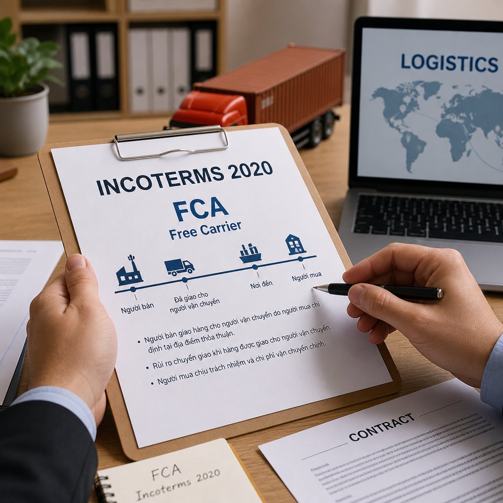 Incoterm 2020 fca và những điểm doanh nghiệp cần nắm rõ