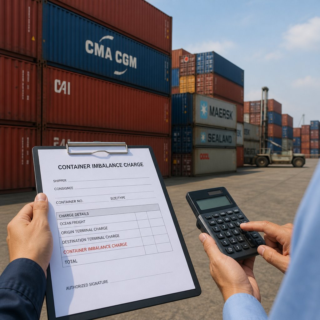 Phí mất cân bằng container vai trò, quy trình và kinh nghiệm thực tế