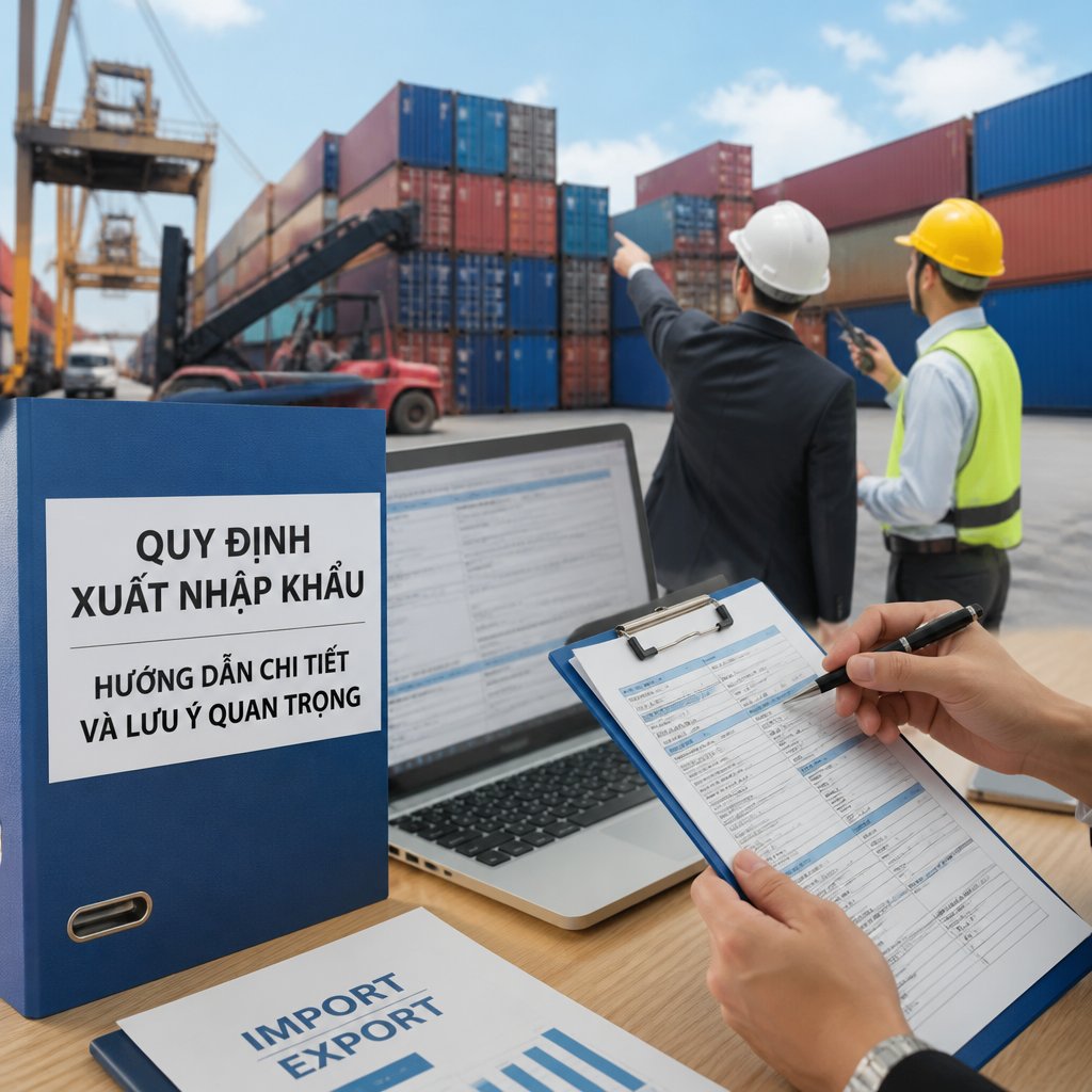 Quy định xuất nhập khẩu hướng dẫn chi tiết và lưu ý quan trọng