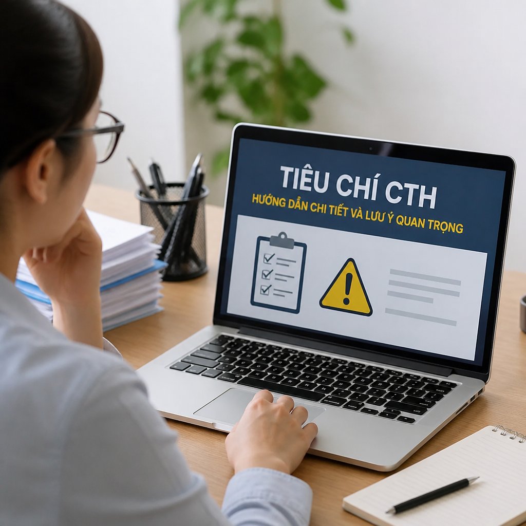 Tiêu chí cth hướng dẫn chi tiết và lưu ý quan trọng