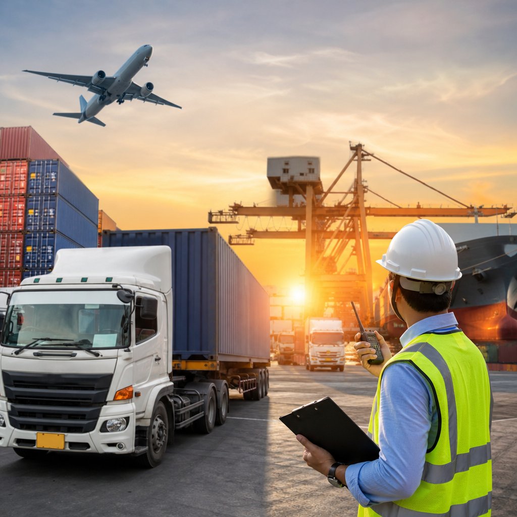 Vận chuyển hàng hóa logistic vai trò, quy trình và kinh nghiệm thực tế
