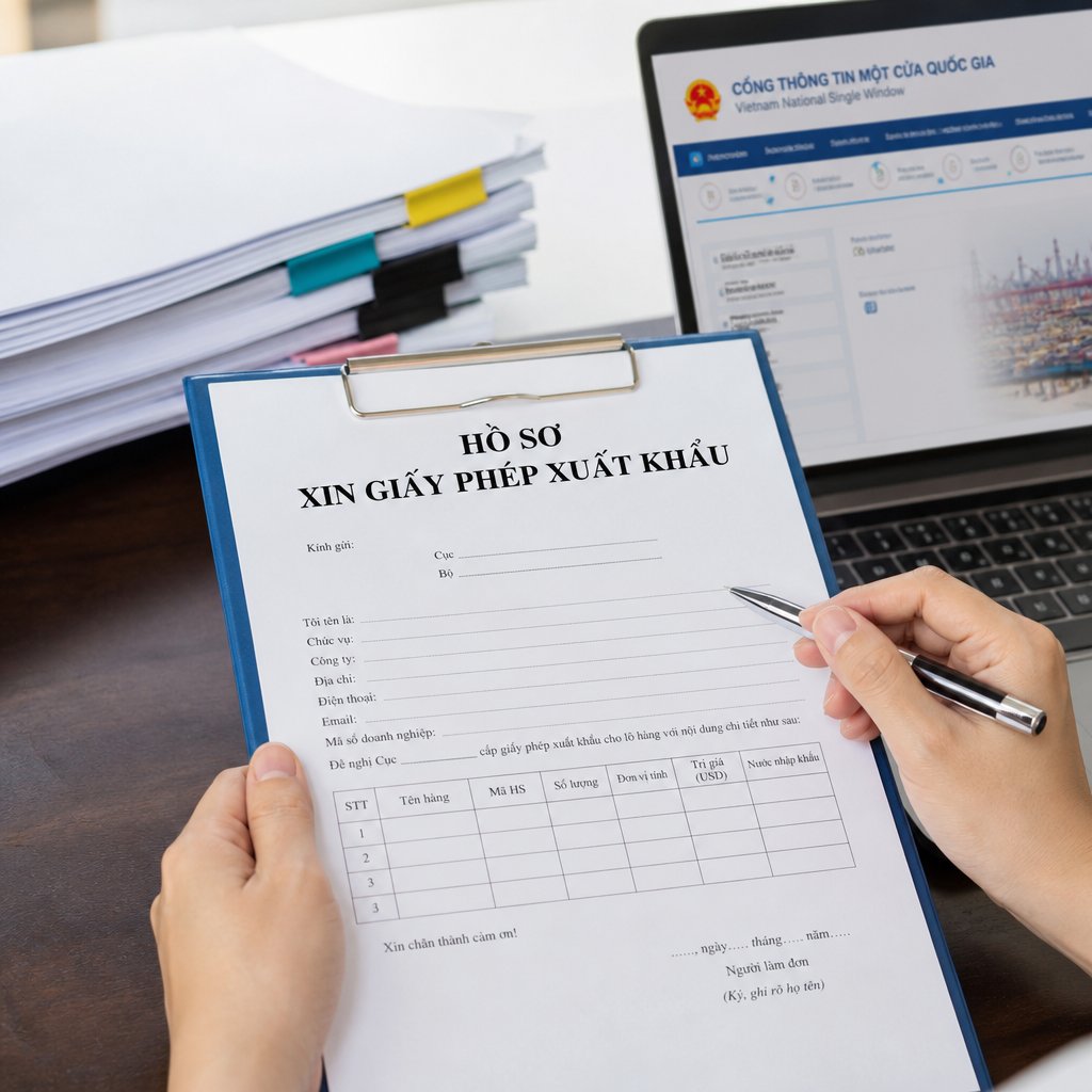 Xin giấy phép xuất khẩu hướng dẫn chi tiết và lưu ý quan trọng