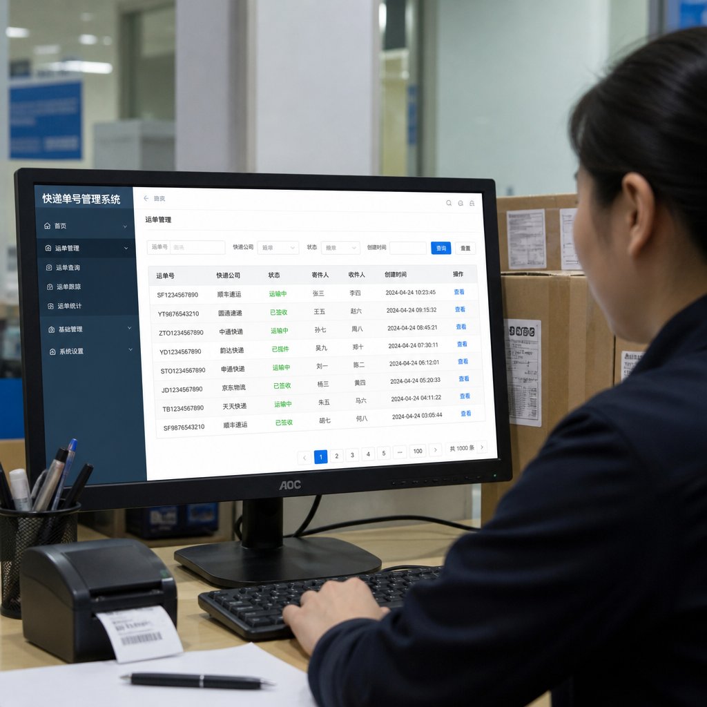 快递单号管理系统：如何实现运单信息统一管理？