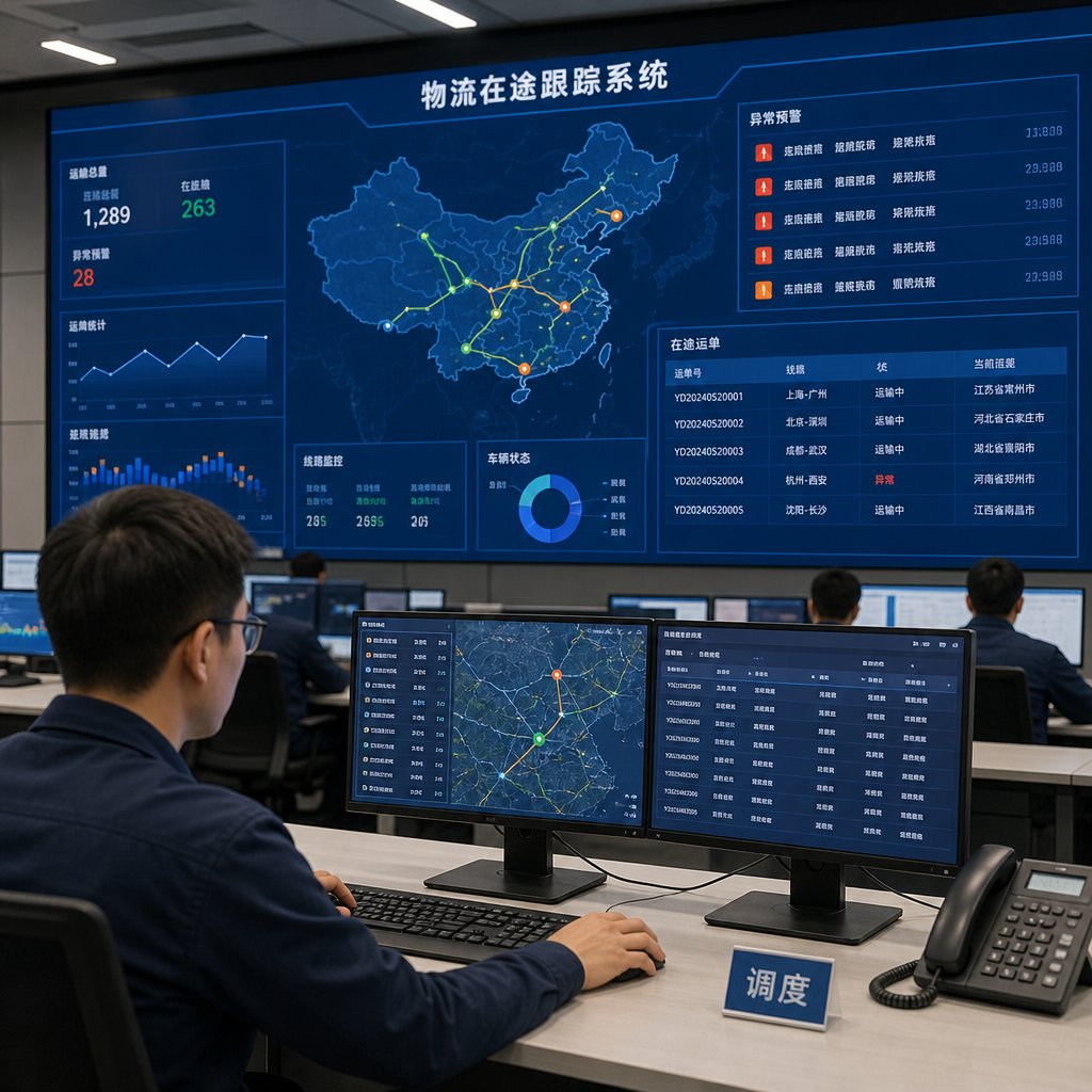 物流在途跟踪系统：加强运输监控与异常预警能力