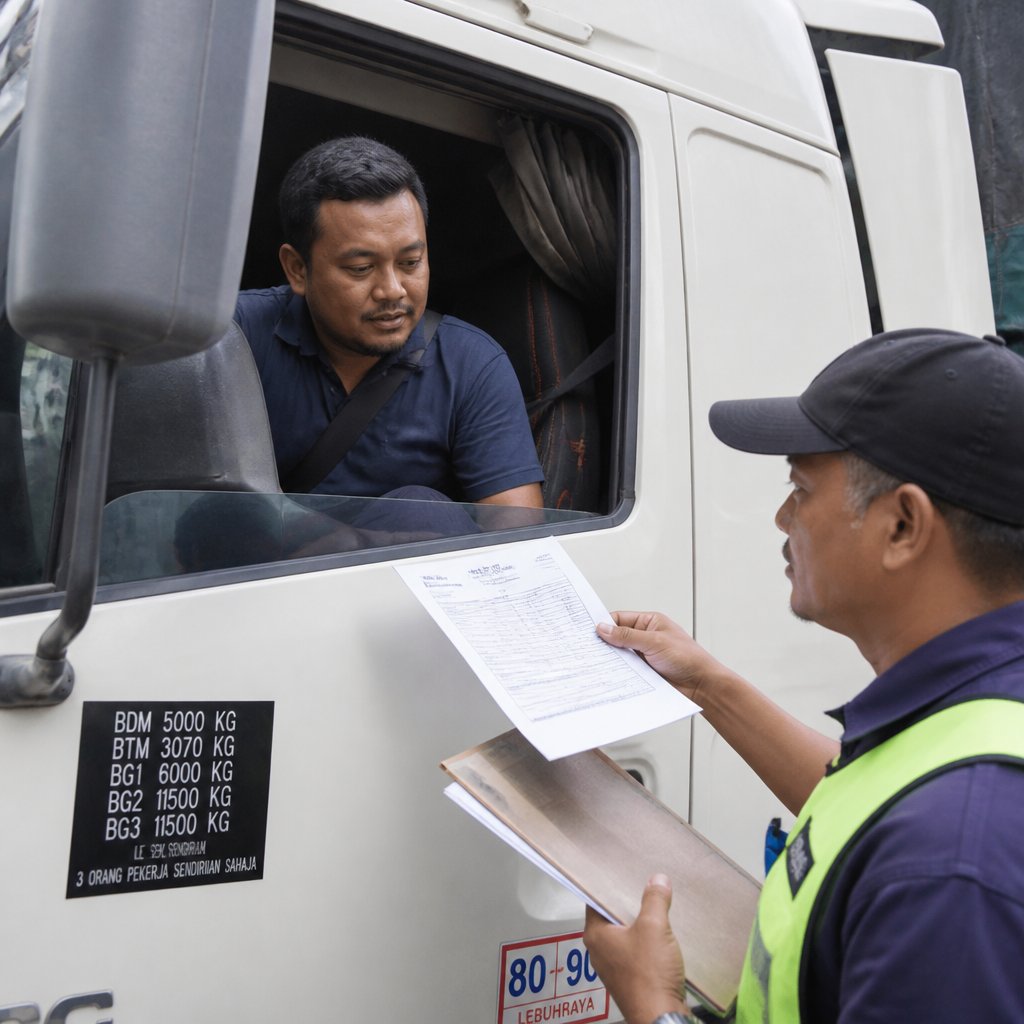 perisian pengurusan pemandu lori