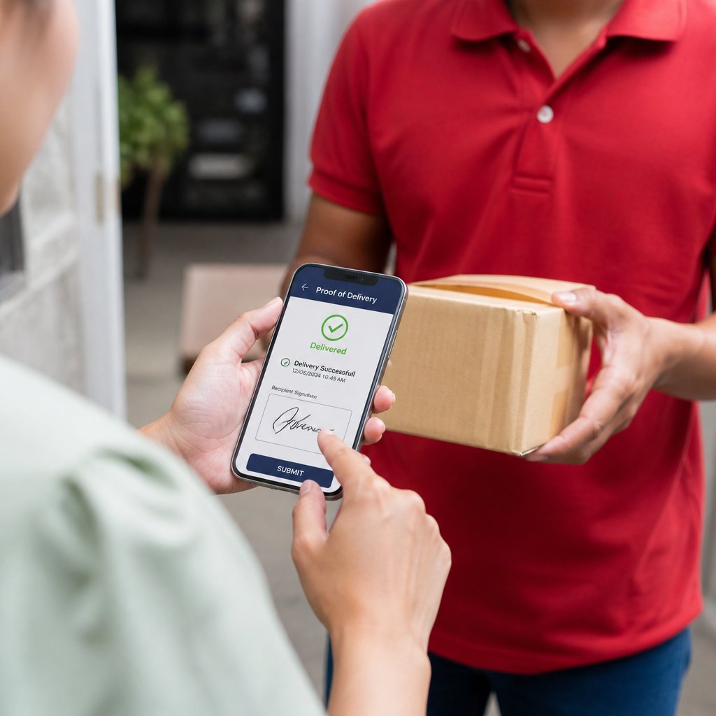 aplikasi bukti penghantaran digital