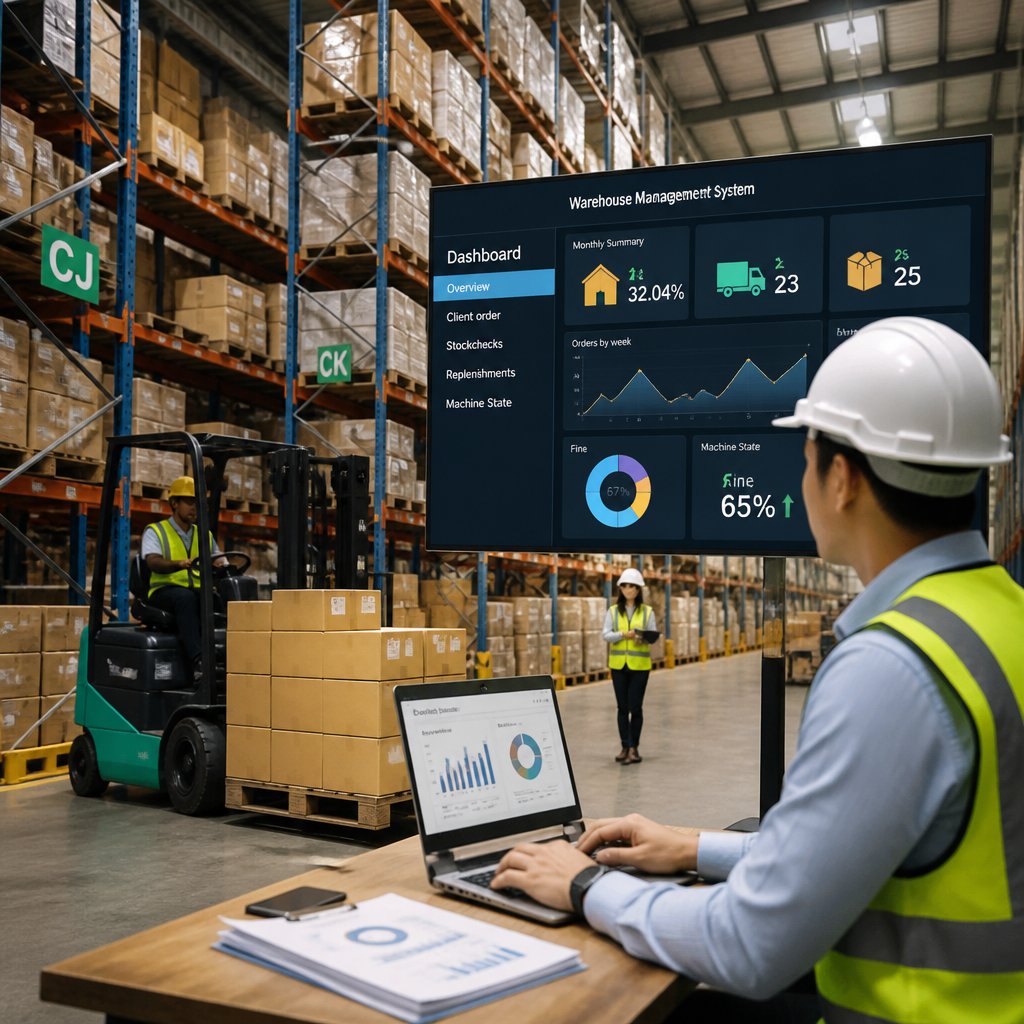Sistem Manajemen Logistik untuk Mengintegrasikan Rantai Pasok