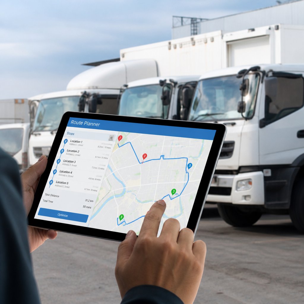 Aplikasi Perencanaan Rute Truk untuk Distribusi yang Lebih Efisien
