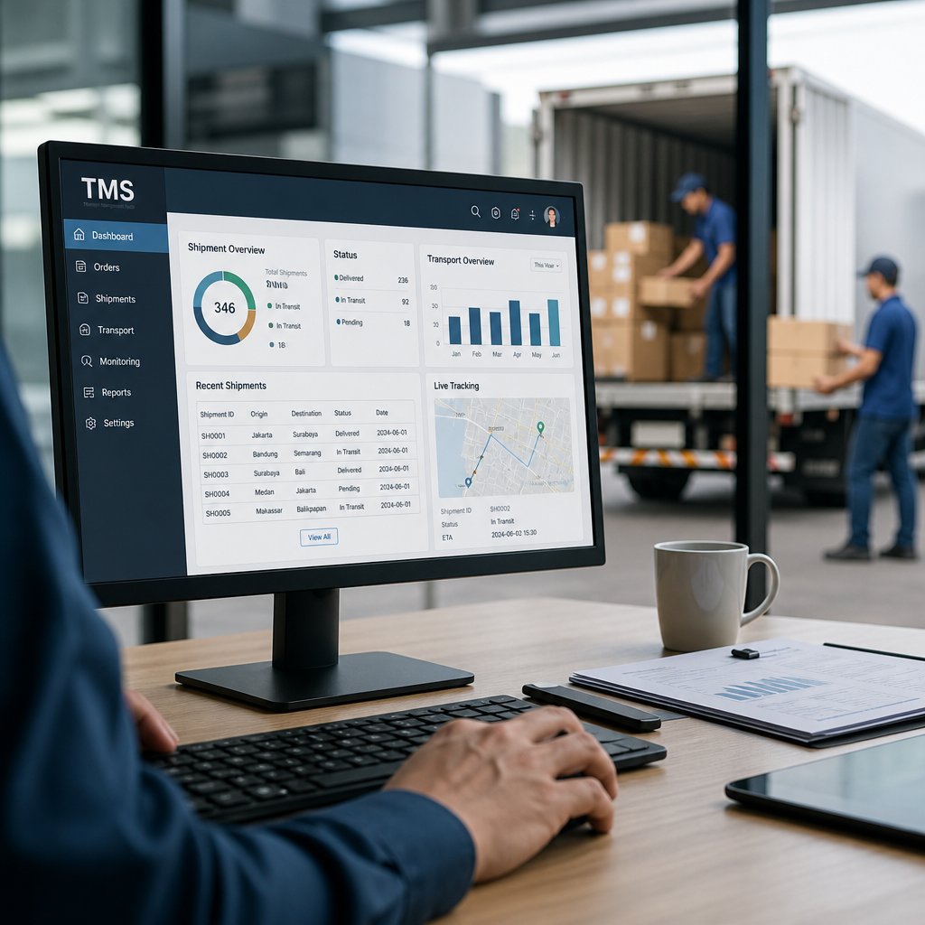 Software TMS untuk Perusahaan Logistik: Fitur dan Manfaat Utama