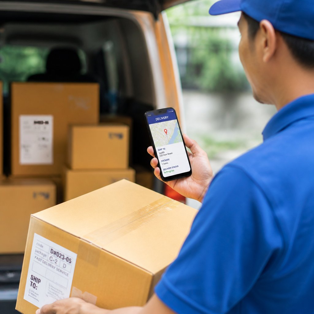 Aplikasi Kurir Pengiriman Barang untuk Mempermudah Proses Distribusi