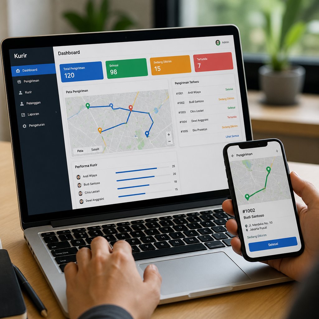 Software Manajemen Kurir untuk Mengatur Tim Pengiriman