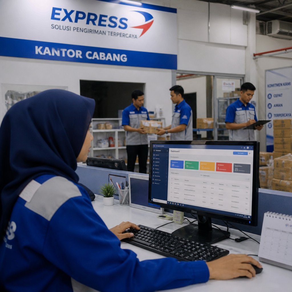 Software Manajemen Kantor Cabang Ekspedisi untuk Operasional Terpadu