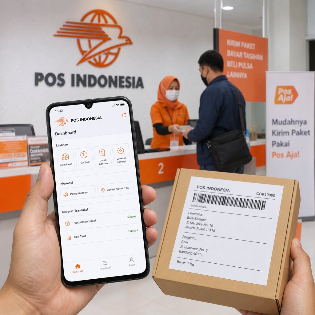 Aplikasi Manajemen Kantor Pos untuk Digitalisasi Layanan Bưu chính