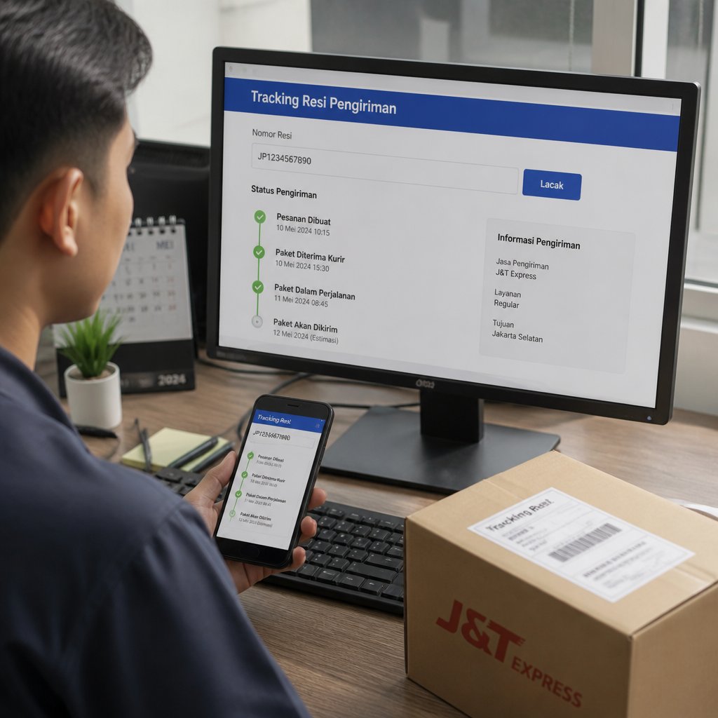 Software Tracking Resi Pengiriman untuk Transparansi Status Paket