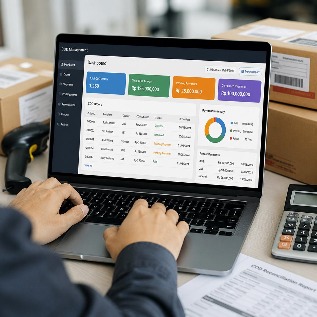 Software Manajemen COD Ekspedisi untuk Mengontrol Pembayaran