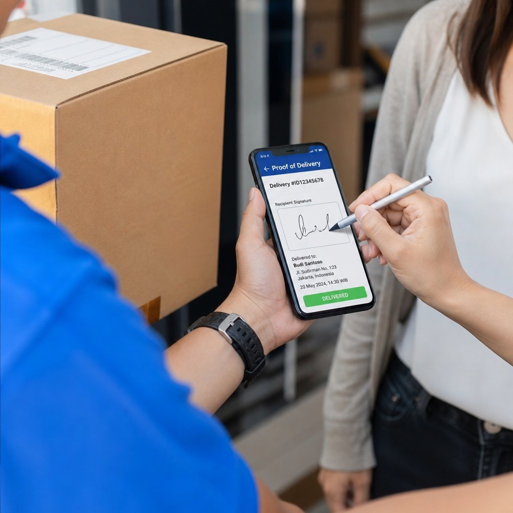 Software Proof of Delivery Indonesia untuk Validasi Pengiriman