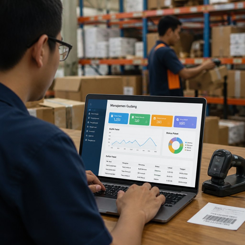 Software Manajemen Gudang Paket untuk Mengoptimalkan Alur Barang