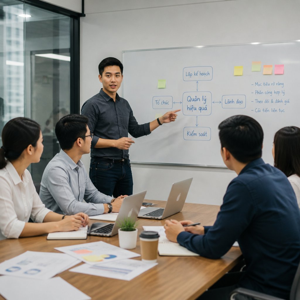 Các phương pháp quản lý cách nâng cao hiệu quả quản lý