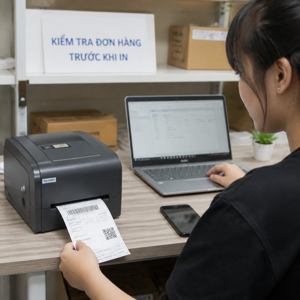 Cách in đơn hàng tiêu chí đánh giá và lựa chọn