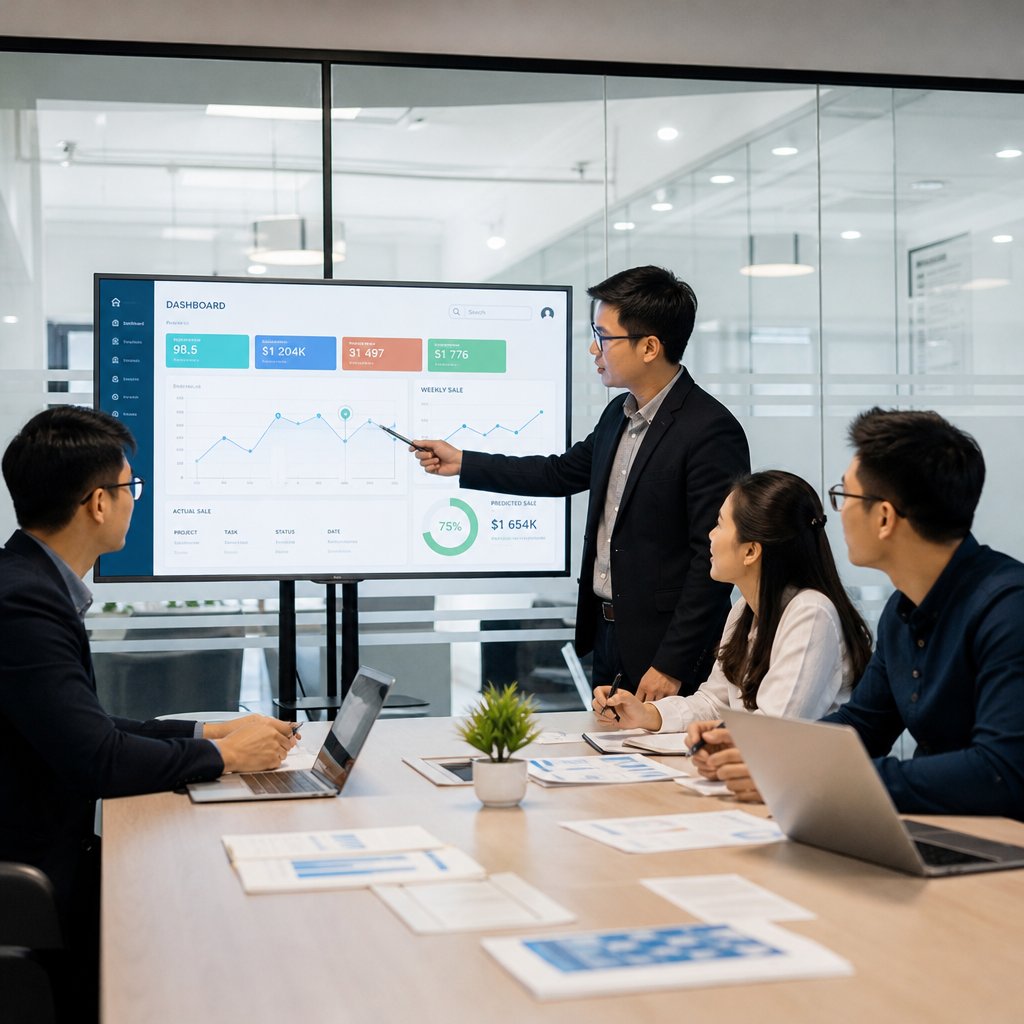 Cách quản lý công ty hiệu quả cách ứng dụng công nghệ vào vận hành