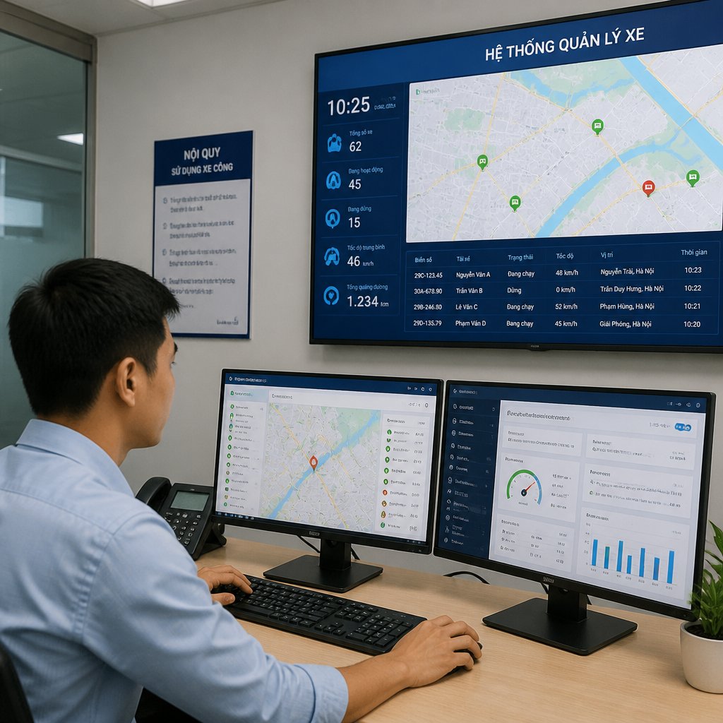 Cách quản lý xe công ty cách nâng cao hiệu quả quản lý