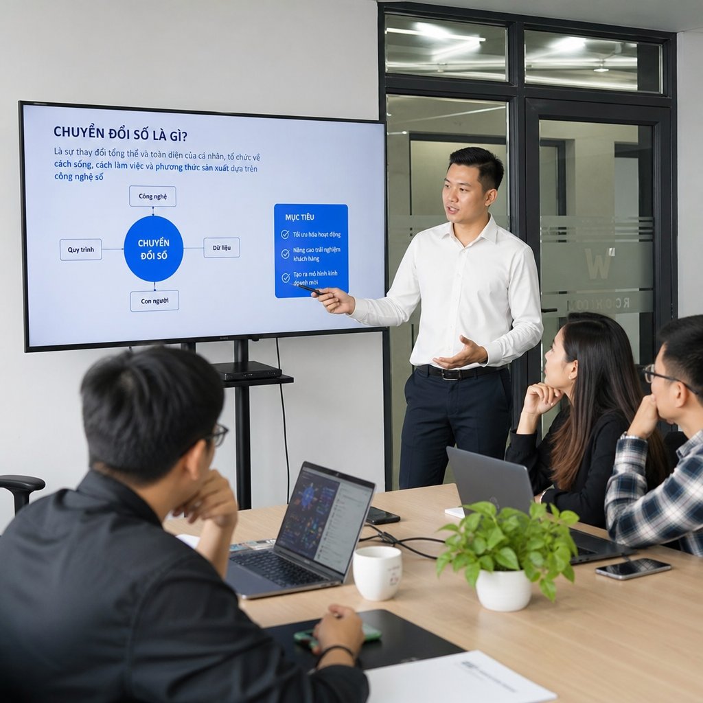 Tìm hiểu chuyển đổi số cho doanh nghiệp và cách triển khai thực tế