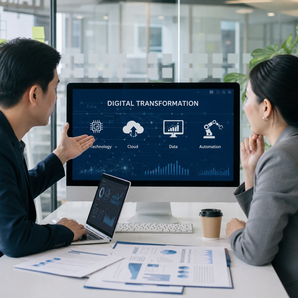 Chuyển đổi số doanh nghiệp quy trình thực hiện và lưu ý quan trọng
