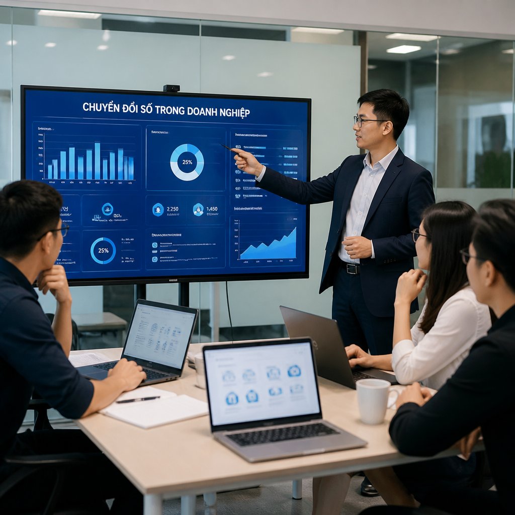 Công ty chuyển đổi số cách ứng dụng công nghệ vào vận hành