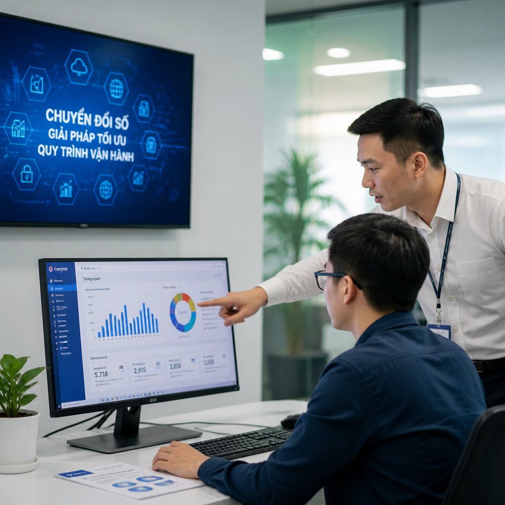 Dịch vụ chuyển đổi số giải pháp tối ưu quy trình vận hành