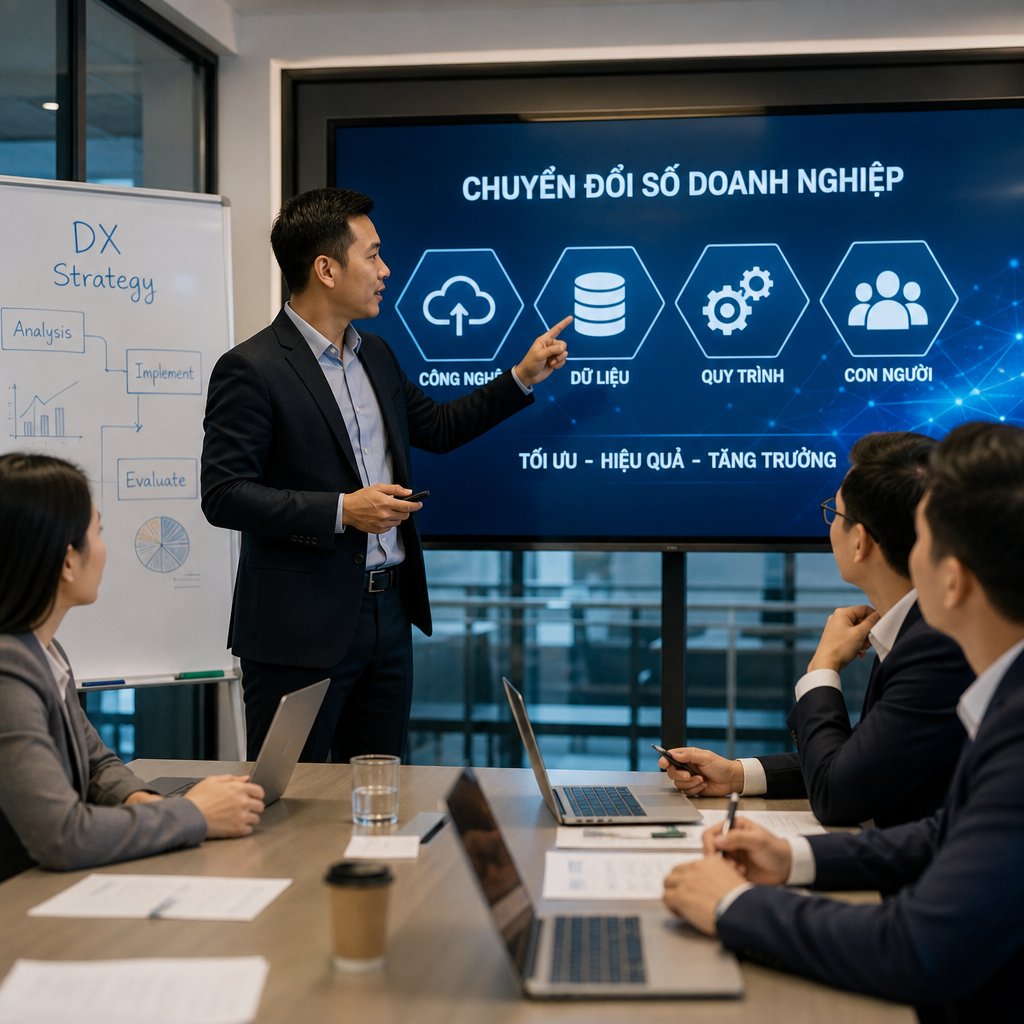 Giải pháp chuyển đổi số doanh nghiệp tiêu chí đánh giá và lựa chọn