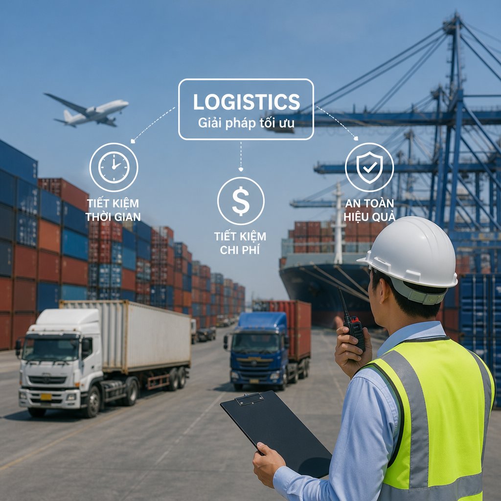 Giải pháp logistics giải pháp giúp tiết kiệm thời gian và chi phí