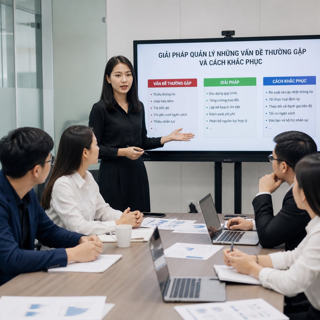 Giải pháp quản lý những vấn đề thường gặp và cách khắc phục
