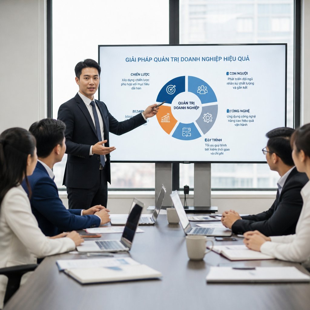 Hướng dẫn giải pháp quản trị doanh nghiệp hiệu quả cho doanh nghiệp