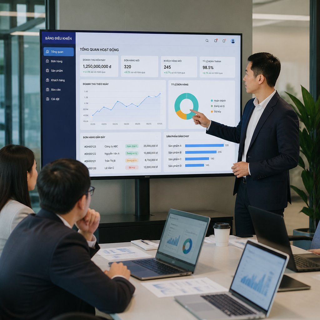 Giải pháp số giải pháp tối ưu quy trình vận hành