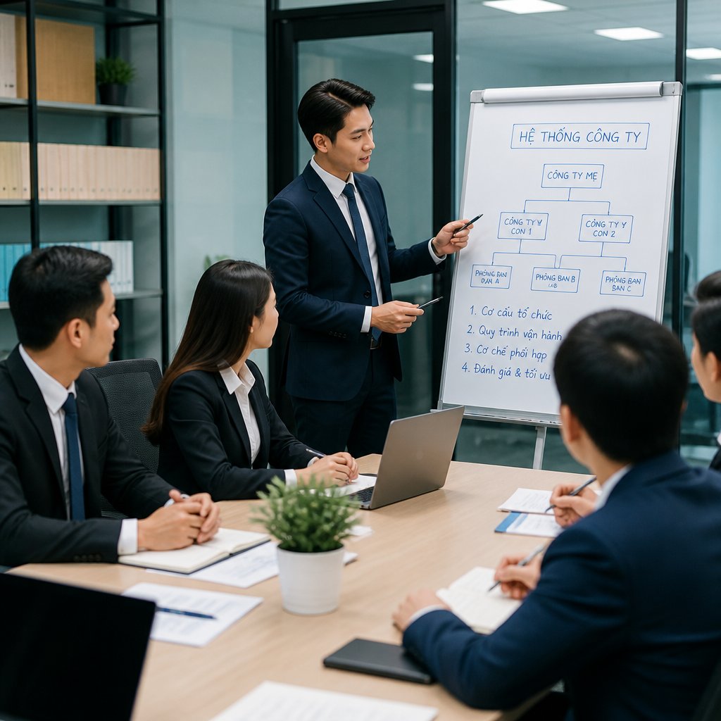 Hệ thống công ty hướng dẫn chi tiết từ cơ bản đến thực tế