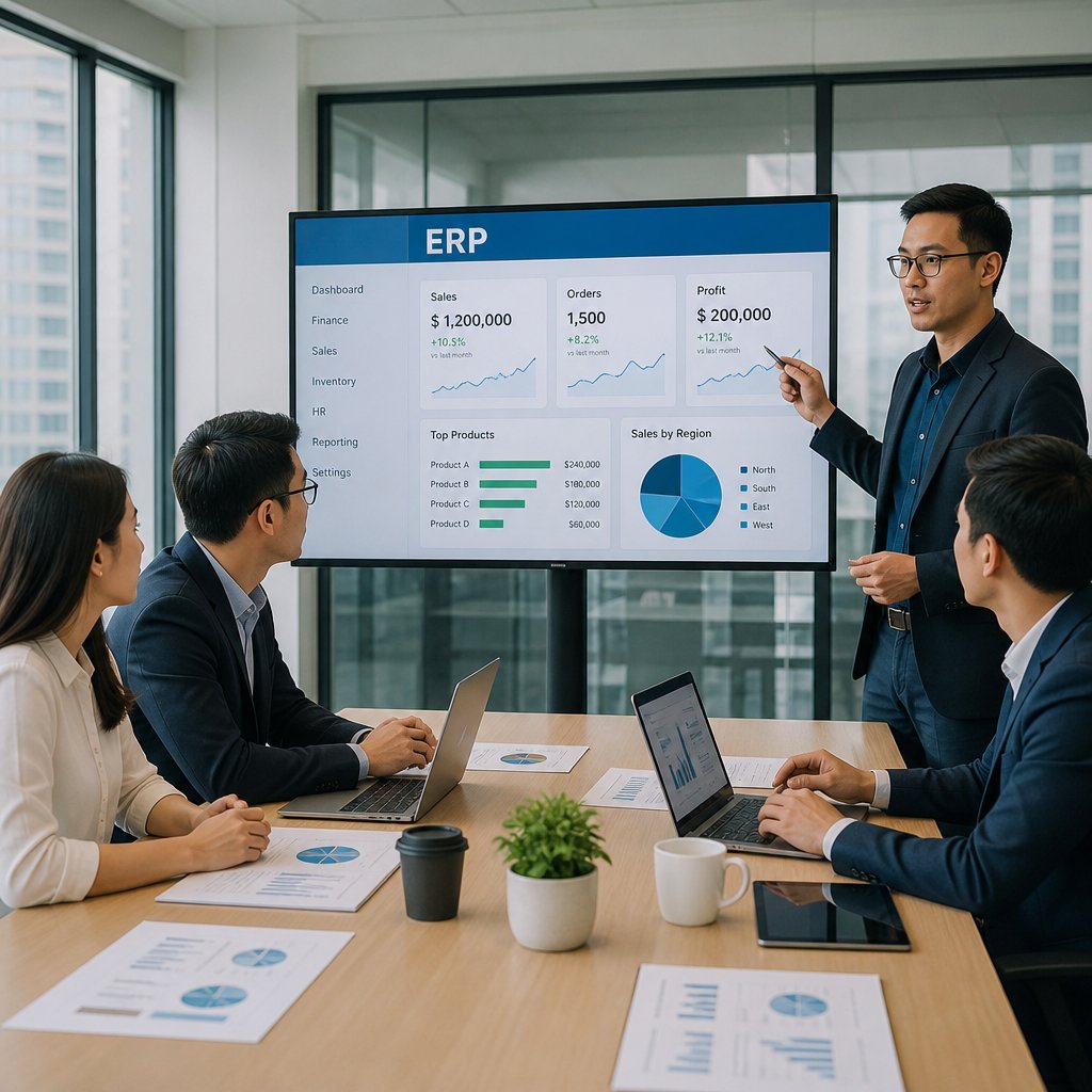 Hệ thống erp trong doanh nghiệp tiêu chí đánh giá và lựa chọn